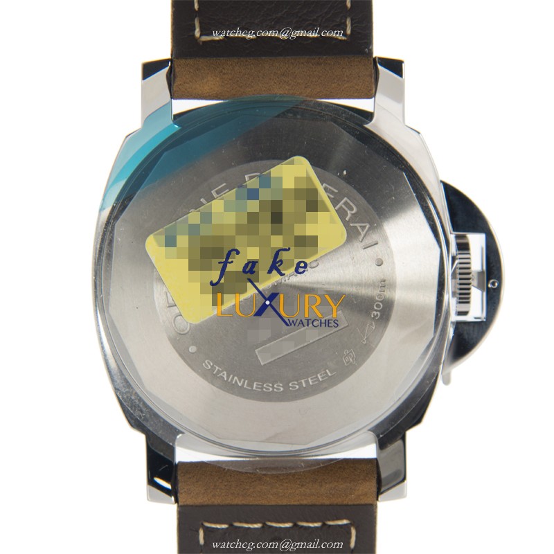 Panerai PAM01088 Luminor Replica Watch With Automatic Movement, Black Dial, Steel Case - Image 3
