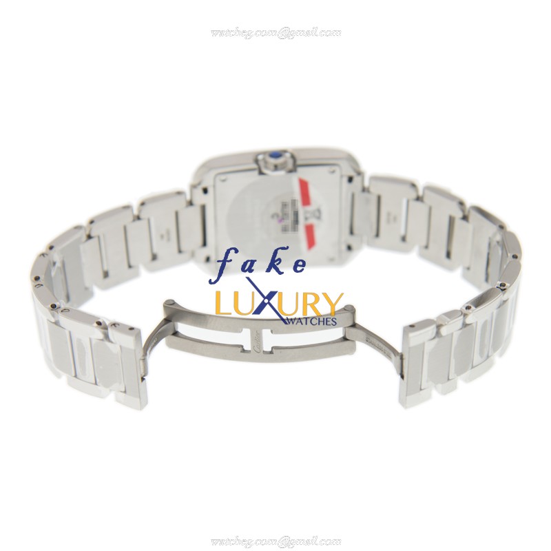 Cartier W4TA0004 Replica Watch, Quartz Movement, Silver Dial & Strap, Stainless Steel Case - Image 5