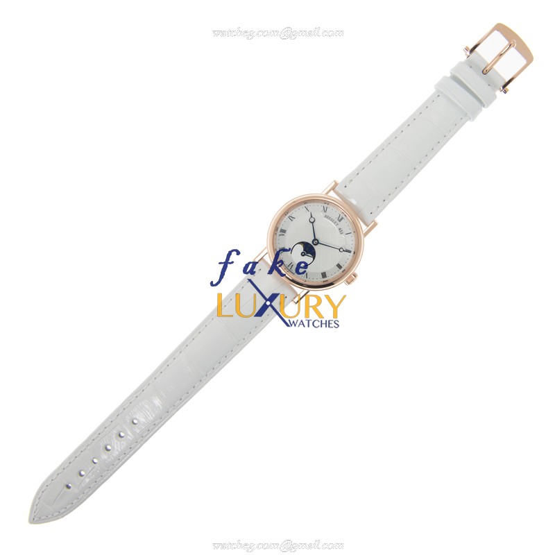 Breguet 9087BR/52/964 CLASSIC Replica Watch, Automatic, Silver Dial, 18kt Rose Gold Case - Image 2