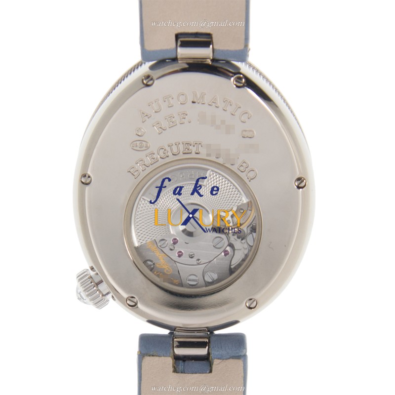 Breguet Reine De Naples 9818BB/5V/922/DD0D Automatic 18kt White Gold Diamond Light Purple Dial - Image 3