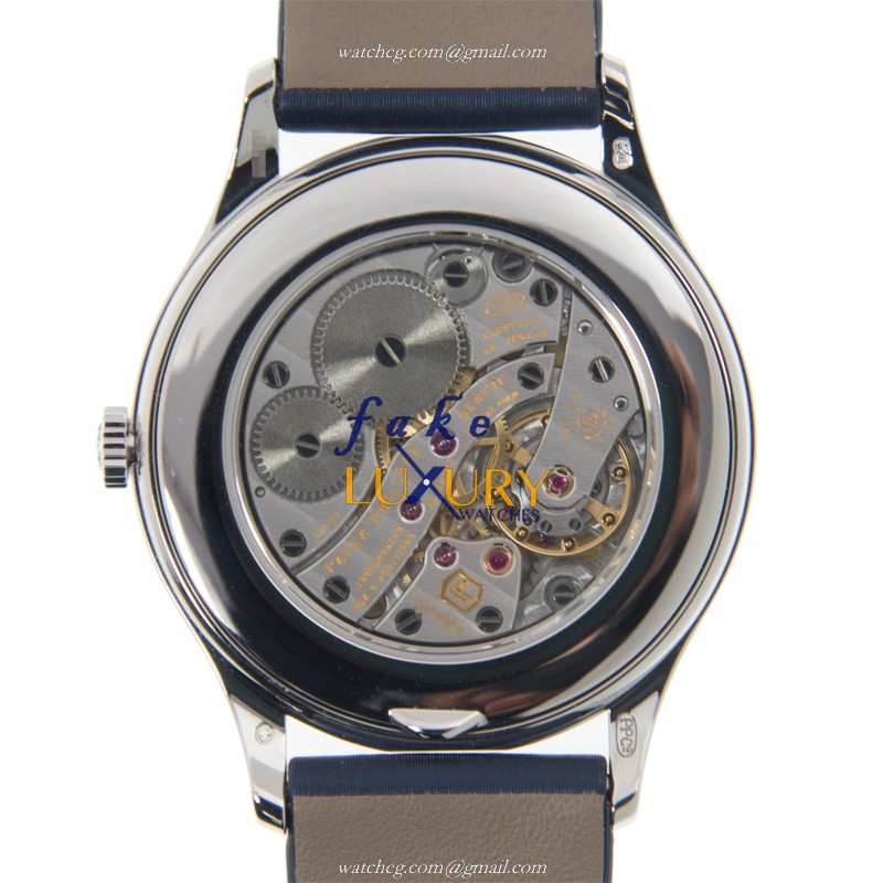 Patek Philippe Calatrava 4897/300G-001 | 18kt White Gold Diamond | Manual Wind | Replica Watch - Image 3