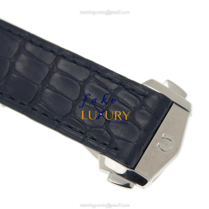 Omega Constellation 130.33.41.22.06.001 Replica Watch, Automatic, Gray Dial, Steel Case, Blue - Image 4