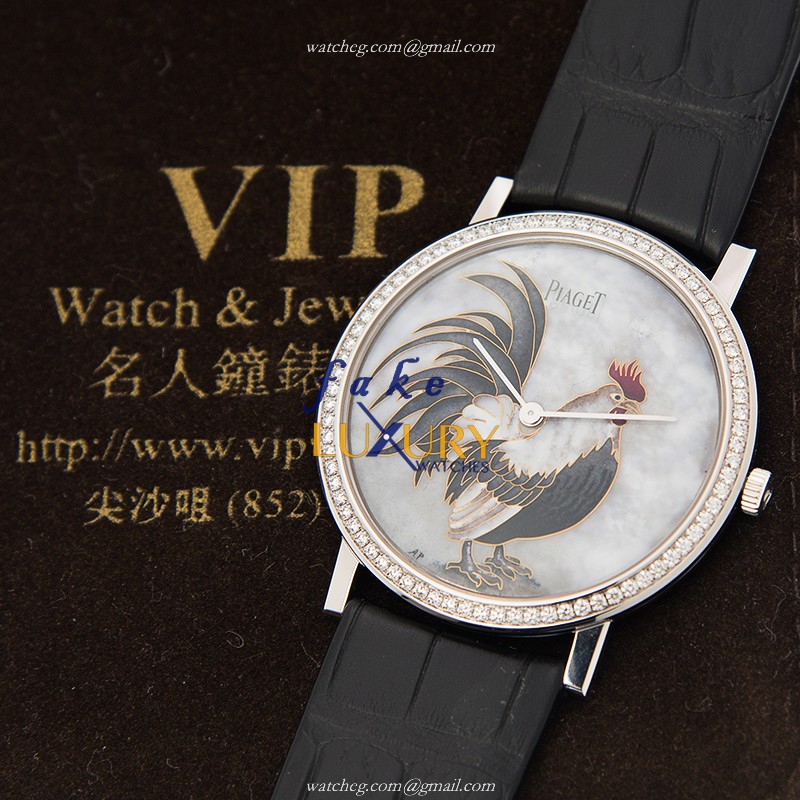 Piaget G0A41540 Altiplano Replica Watch, Manual Wind, White Dial, 18kt White Gold & Diamond Case - Image 5