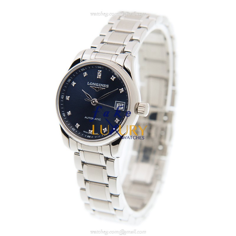 Longines Master L2.128.4.97.6 Automatic Blue Dial Steel Bracelet Replica Watch - Image 3