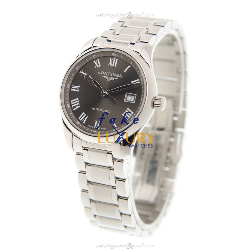 Longines L2.257.4.71.6 MASTER Replica Watch, Brown Dial, Steel Bracelet, Automatic - Image 3