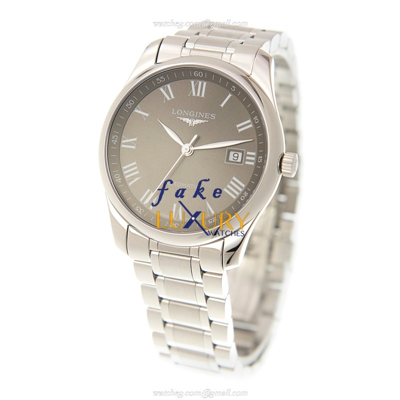 Longines L2.793.4.71.6 Replica Watch, Automatic, Brown Dial, Steel Case & Bracelet, 40mm - Image 3