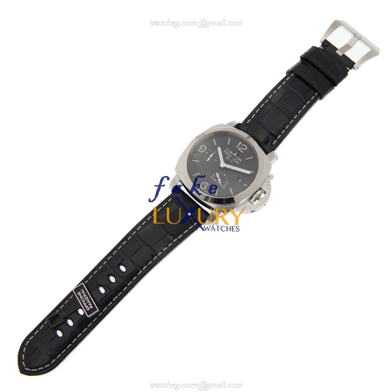 Panerai Luminor PAM00321 Automatic 44mm Stainless Steel Black Dial Replica Watch - Image 2