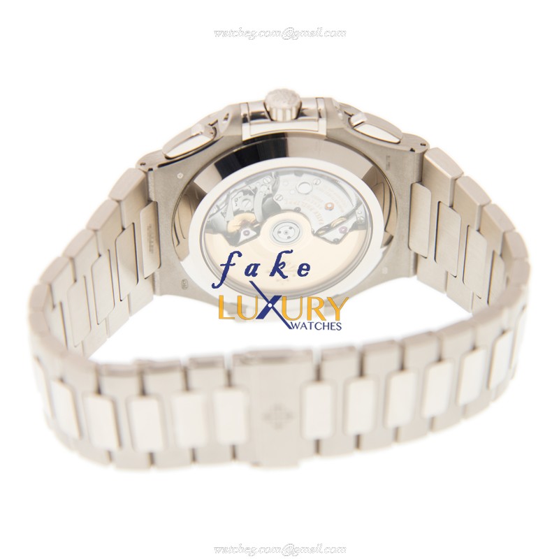 5976/1G-001 - Patek Philippe Nautilus Replica Watch Automatic Blue Dial White Gold - Image 4