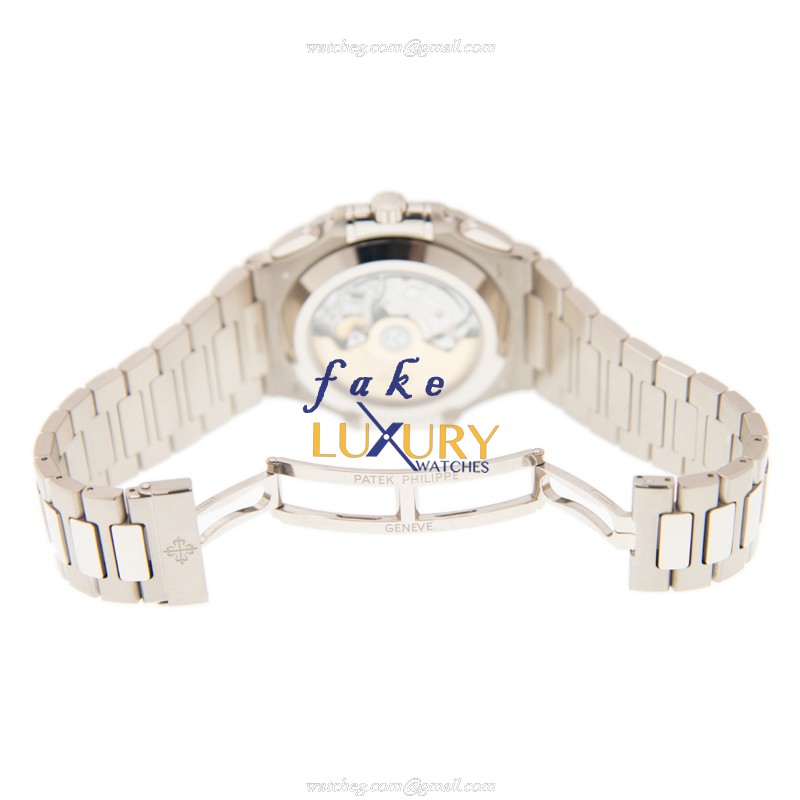 5976/1G-001 - Patek Philippe Nautilus Replica Watch Automatic Blue Dial White Gold - Image 5