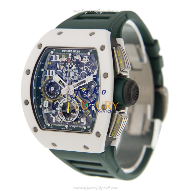 Richard Mille RM11-02 CA-ATZ Automatic Ceramic Black Dial Replica Watch - Image 3