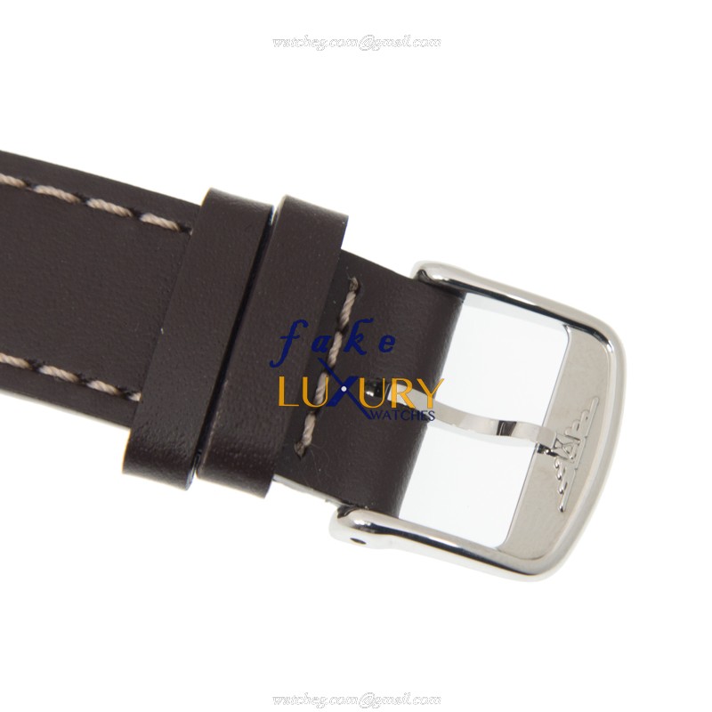 Longines L6.137.4.87.2 Equestrian Replica Watch - Quartz - 26mm Steel Case - White Dial - Leather - Image 4