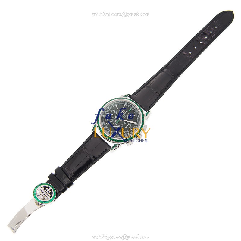5271-13P-001 - Patek Philippe Grand Complications Replica Watch - 950 Platinum Manual Wind Black - Image 2