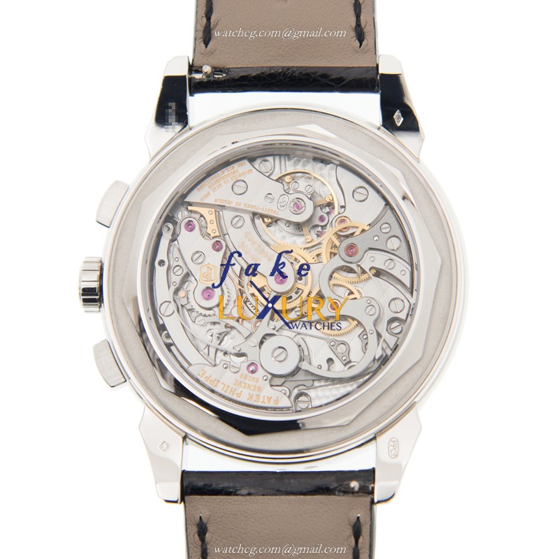 5271-13P-001 - Patek Philippe Grand Complications Replica Watch - 950 Platinum Manual Wind Black - Image 3