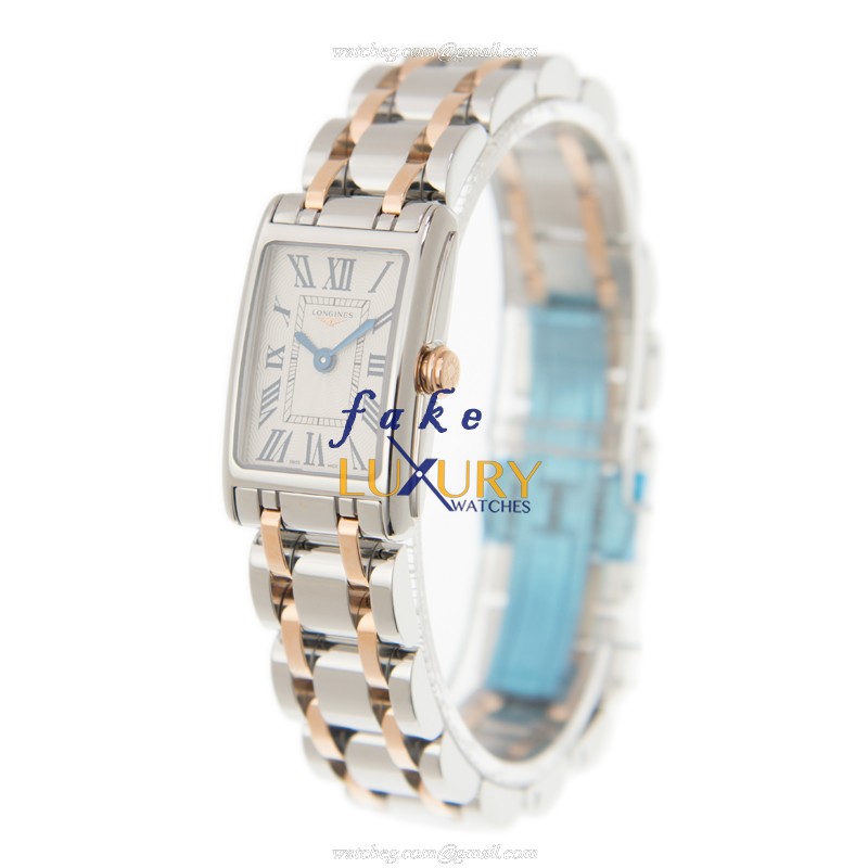 Longines L5.258.5.71.7 Dolce Vita Quartz Stainless Steel Silvery Dial Replica Watch - Image 3