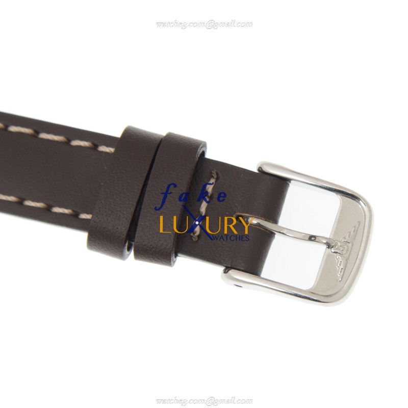 Longines L6.129.4.73.2 Equestrian Quartz Stainless Steel - Silver White Dial - Leather Strap - Image 4