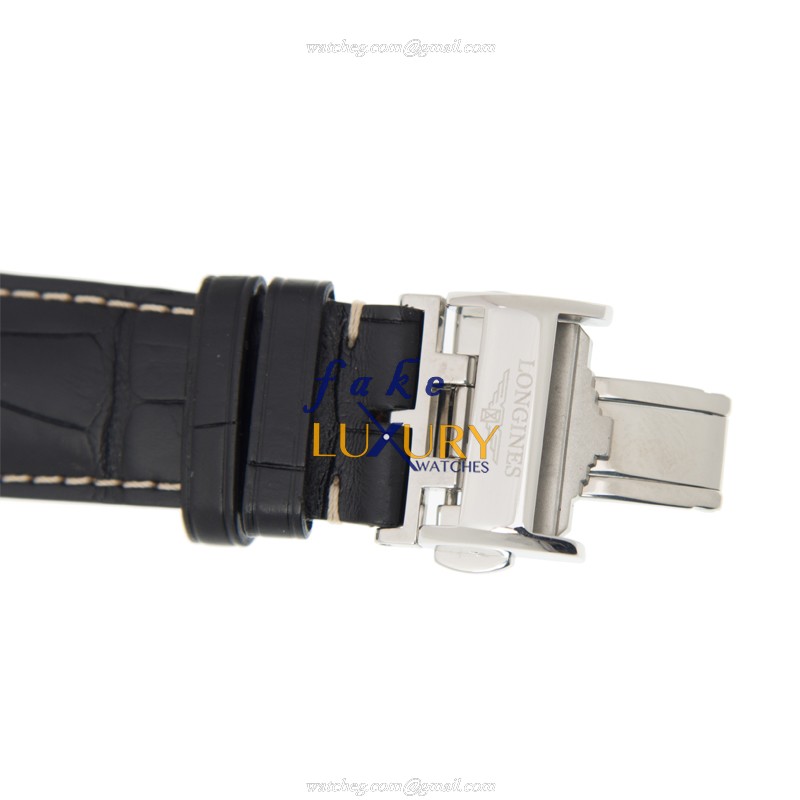 Longines Conquest L2.798.5.52.3 Replica Watch, Automatic Movement, Black Dial, Rose Gold & Steel - Image 4