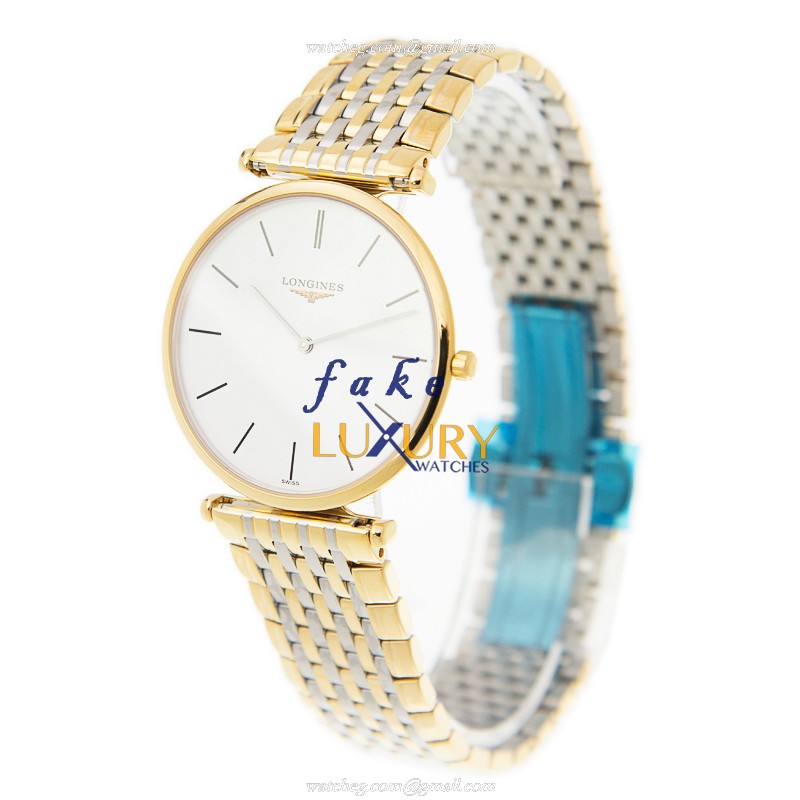 Longines La Grande Quartz L4.709.2.12.7 PVD Gold White Dial 33mm | Replica Watch - Image 3