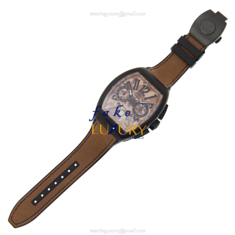 Franck Muller V45CCDTCAMOUFLAGE-TT.NR.MC.SB-VANGUARD Automatic Titanium Replica Watch - Image 2