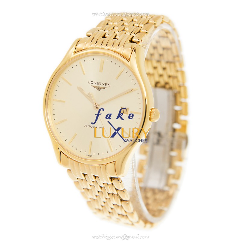 Longines Lyre L4.960.2.32.8 | Automatic | 18kt Gold Steel | Replica Watch - Image 3