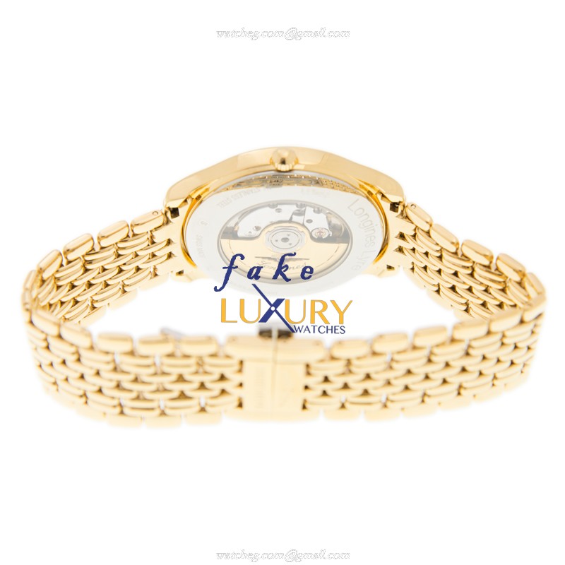 Longines Lyre L4.960.2.32.8 | Automatic | 18kt Gold Steel | Replica Watch - Image 4