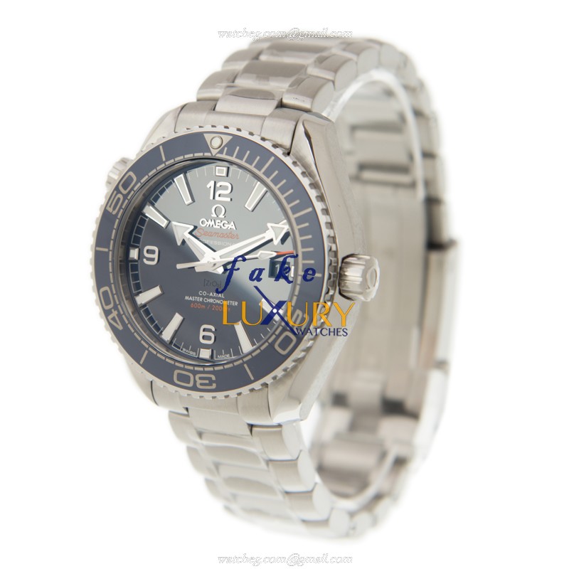 Omega SEAMASTER 215.30.40.20.03.001 Automatic Stainless Steel Replica Watch, Blue Dial, Silver Strap - Image 3