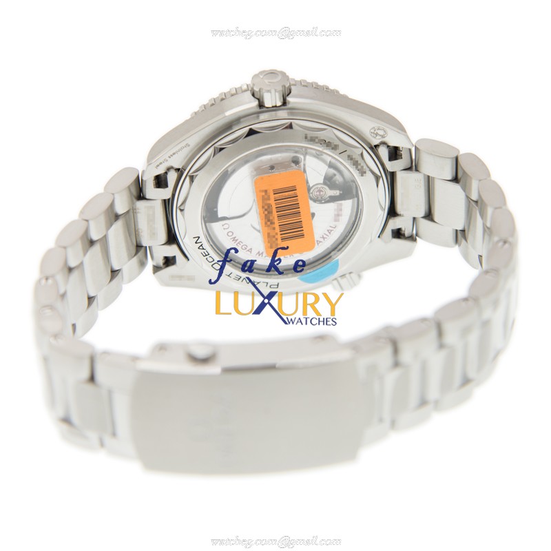 Omega SEAMASTER 215.30.40.20.03.001 Automatic Stainless Steel Replica Watch, Blue Dial, Silver Strap - Image 4