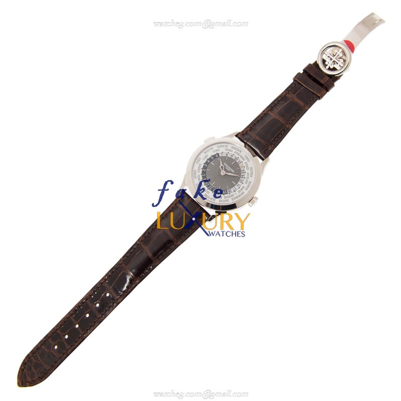 Patek Philippe 5230G-001 Replica Watch Automatic Movement Gray Dial 18kt White Gold Case Alligator - Image 2