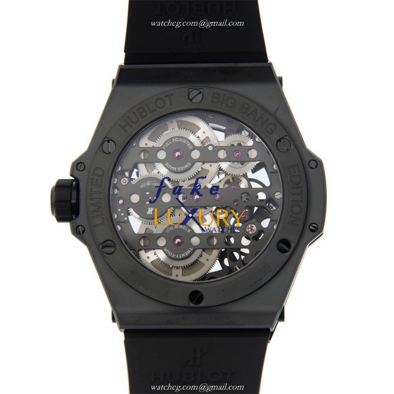 Hublot 414.CI.1110.RX BIG BANG Manual Wind PVD Gold Replica Watch | 1:1 Swiss Clone | Black Dial - Image 3