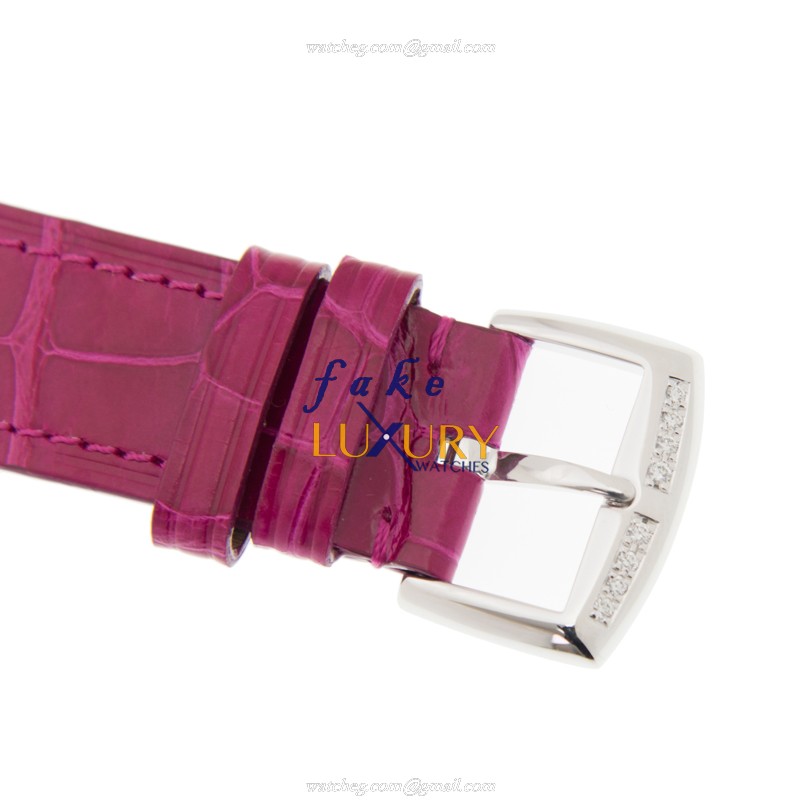 Franck Muller 952 QZ REL MOP RS D 1R PEONY AC Replica Watch, White Mother of Pearl Dial, Steel - Image 4
