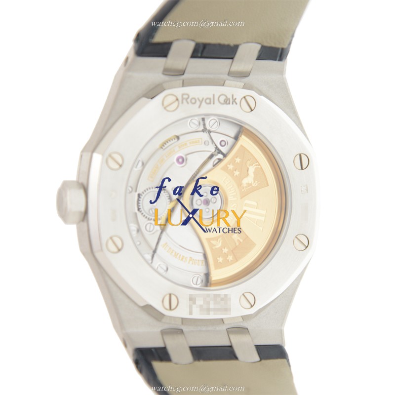 Audemars Piguet 15452BC.ZZ.D019CR.01 Royal Oak 18kt White Gold Diamond Automatic Replica Watch - Image 3