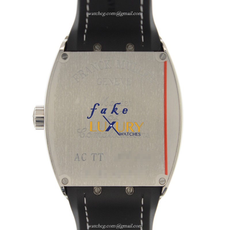 Franck Muller V 45 SC DT AC.TT VANGUARD - Replica Watch - Automatic - Gray Dial - Steel Case - Image 3