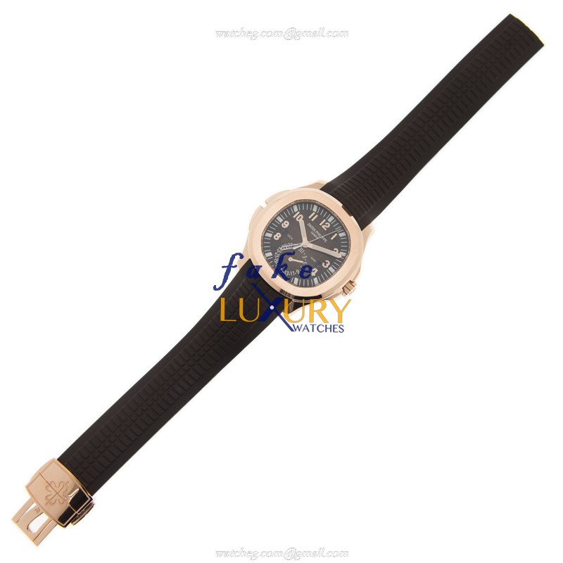5164R-001 - Patek Philippe Aquanaut Replica Watch 5164R-001 - 18kt Rose Gold Automatic Brown Dial - Image 2