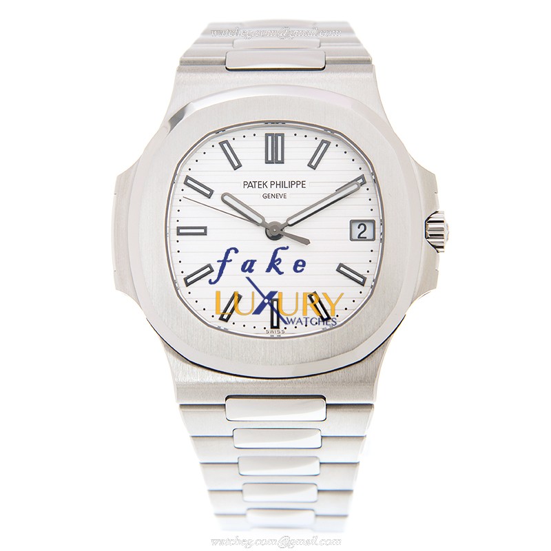 Patek Philippe 5711/1A-011 Replica Watch, Automatic, White Dial, Steel Case, Steel Bracelet, 40mm - Image 2