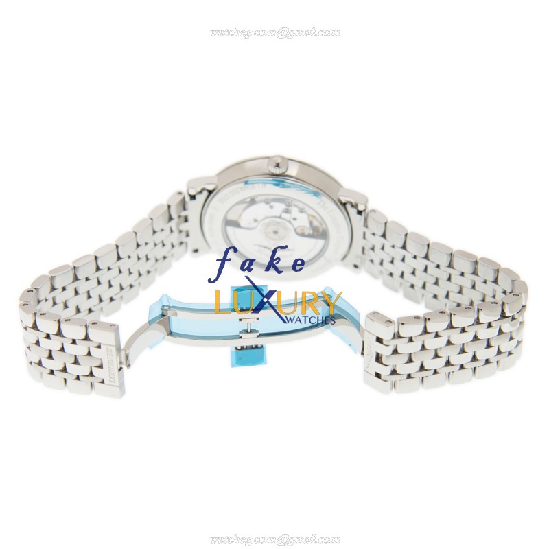 Longines L4.910.4.77.6 Elegant Automatic Stainless Steel Replica Watch | Swiss Movement | Silver - Image 5