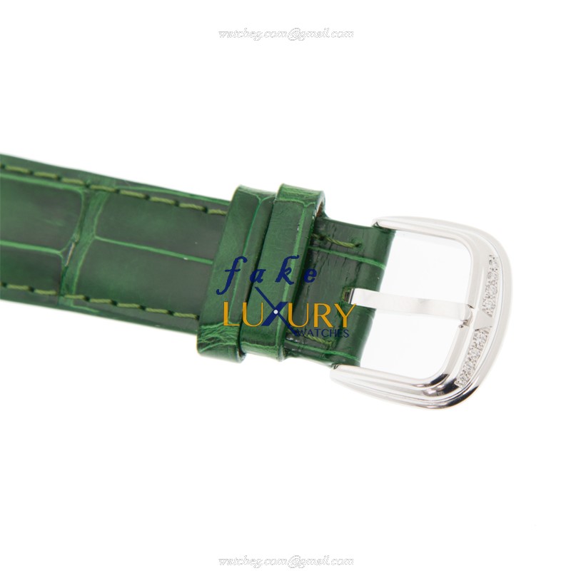 Franck Muller 5850M SC COL DRM D 1R AC CINTREE CURVEX Auto Stainless Steel Diamond Dial Green - Image 4