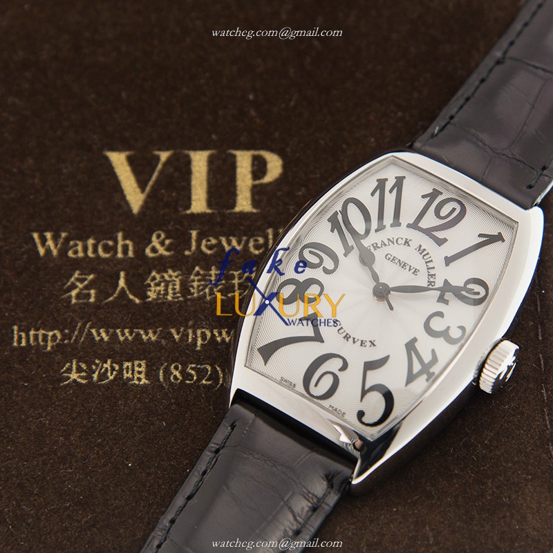 Franck Muller 5851 SC AC Cintree Curvex Replica Watch, White Dial, Steel Case, Automatic Movement - Image 5