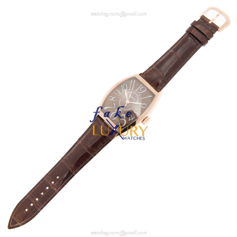 Franck Muller 8880BSCDTAC Automatic 18kt Rose Gold Vintage Replica Watch - Model - Image 2
