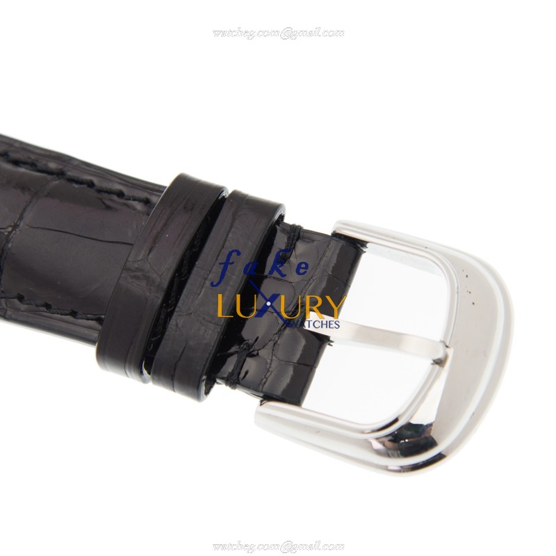Franck Muller 8880BSCDTAC Automatic Stainless Steel White Dial Alligator Strap Replica Watch - Image 4