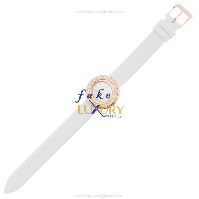 Piaget G0A41188 POSSESSION Replica Watch, Quartz, 29mm, 18kt Rose Gold & Diamonds, Silver Dial - Image 2