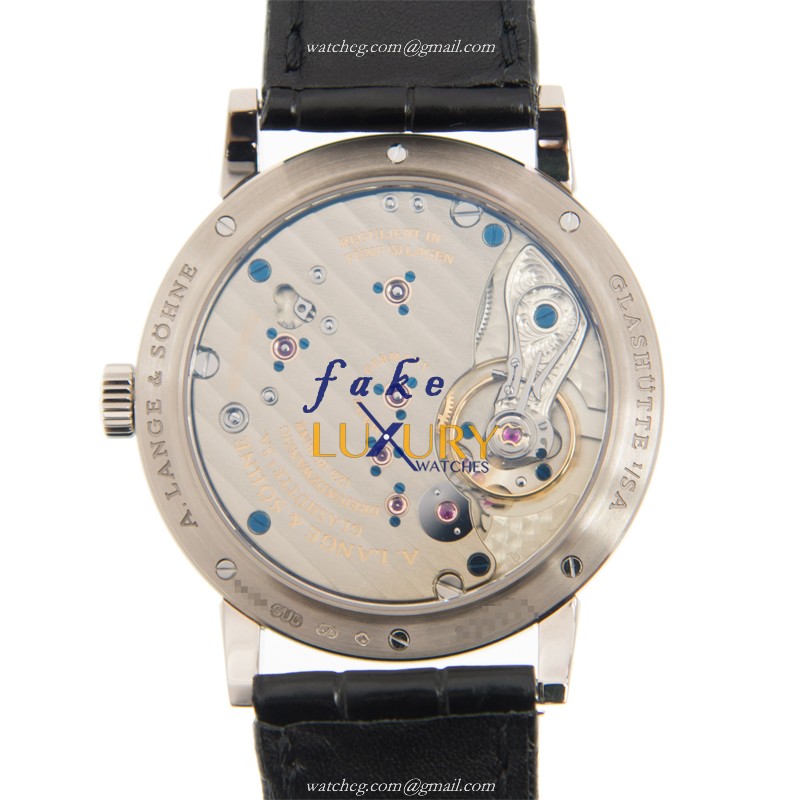A Lange & Sohne 1815 Chronograph 235.026 - 18kt White Gold - Automatic - White Dial - Image 3