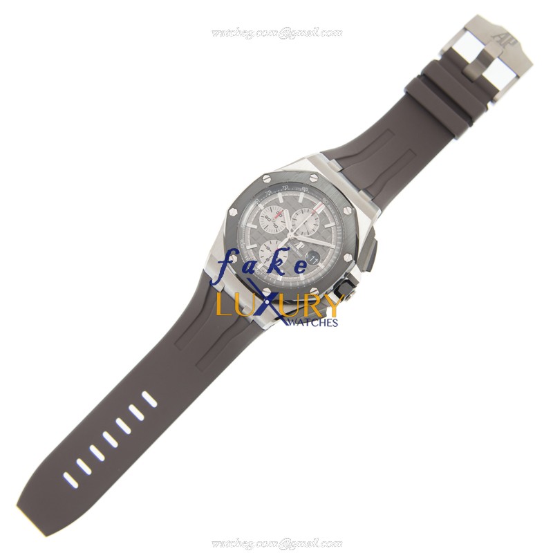 Audemars Piguet 26400IO.OO.A004CA.01 Royal Oak Offshore Automatic Gray Dial Titanium Replica Watch - Image 2