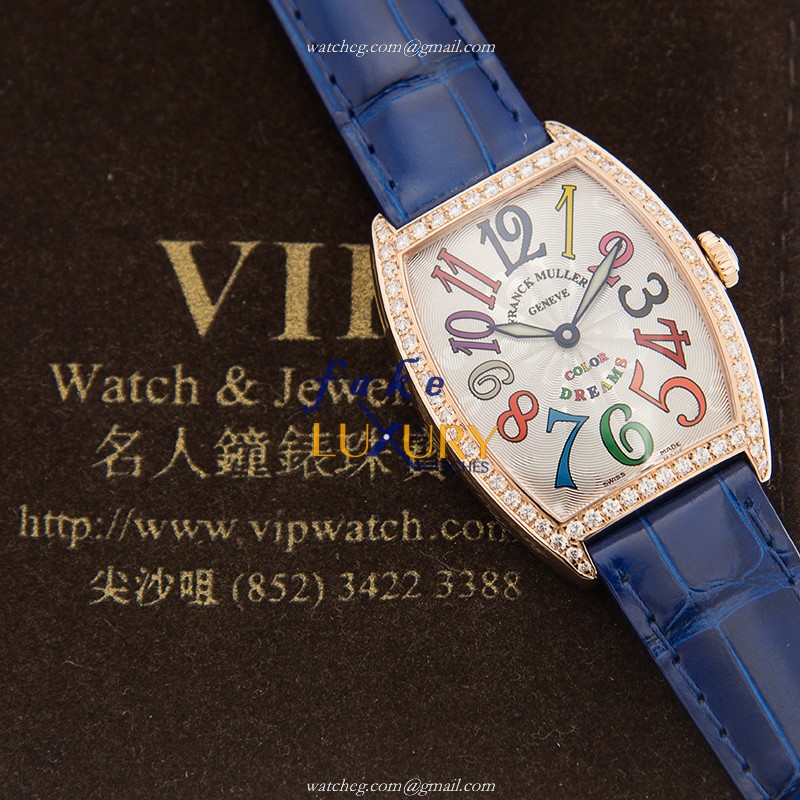 -7502QZCOLDRMD1R5N-ReplicaFranckMullerWatch-Quartz18ktRoseGold&Diamonds-SilverDial - Image 5
