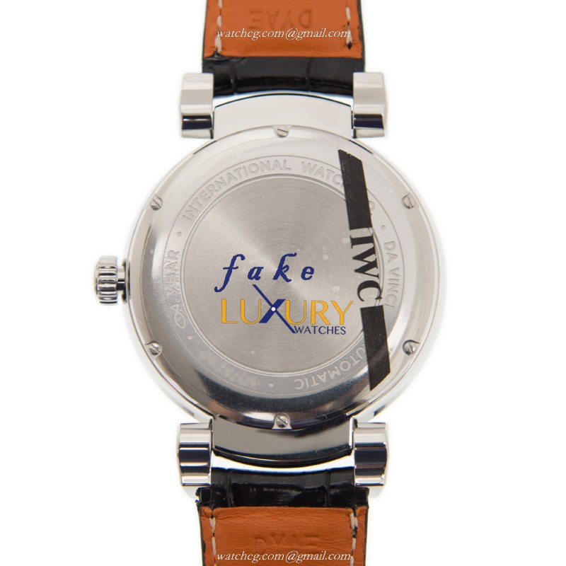 IWC IW356601 Da Vinci Automatic Stainless Steel Silver Dial Replica Watch - Image 3