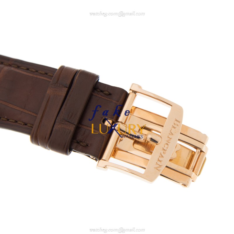 Blancpain 6615-3631-55B Villeret Replica Watch, White Dial, Rose Gold Case, Manual Wind - Image 4