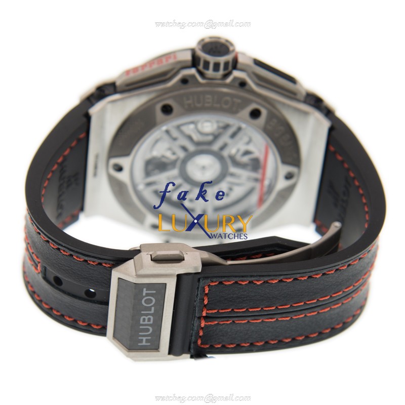 Hublot 401.NQ.0123.VR BIG BANG Automatic Titanium Watch, Model 15202ST.OO.1240ST.01, Red Dial - Image 5