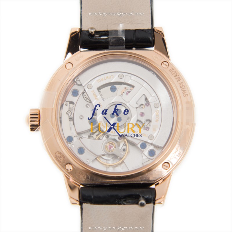 Jaeger-Lecoultre Q3512421 Rendez-Vous Replica Watch, 27.5mm Rose Gold Case, Silver Dial - Image 3