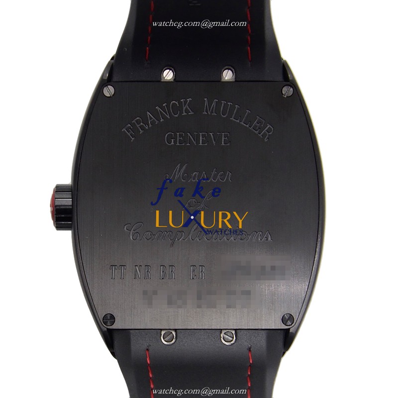 Franck Muller V 45 SC DT TT NR BR.ER WT Automatic Titanium Replica Watch - Image 3