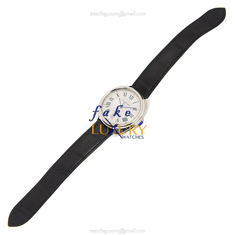 Cartier WSCL0018 CLe DE CARTIER Automatic Stainless Steel Replica Watch, Swiss Movement, Silver - Image 2