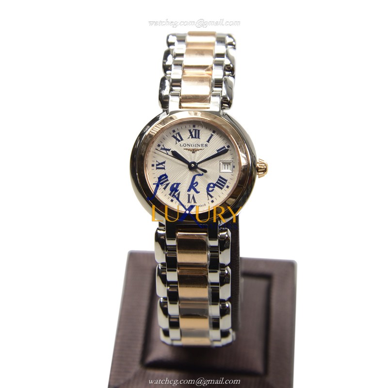 Longines PRIMA LUNA L8.110.5.78.6 - Replica Watch - Quartz - 26.5mm - Rose Gold & Steel Case - Image 2