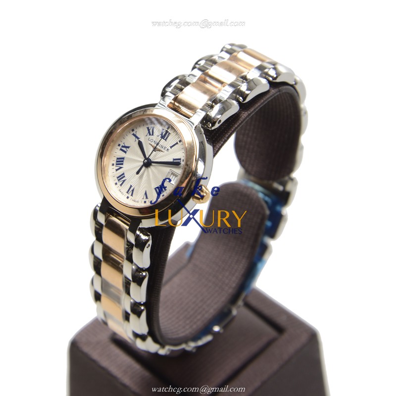 Longines PRIMA LUNA L8.110.5.78.6 - Replica Watch - Quartz - 26.5mm - Rose Gold & Steel Case - Image 3